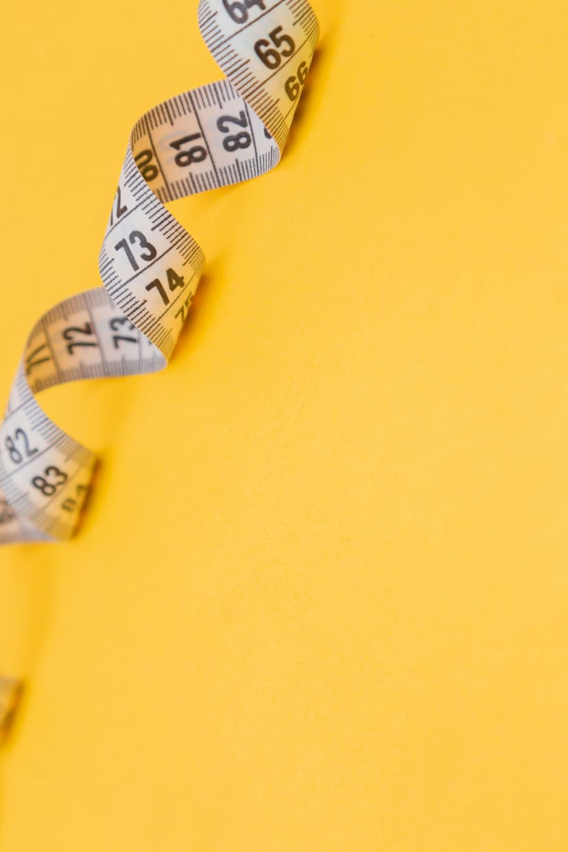Measuring tape for weight management